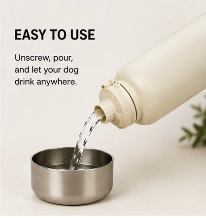 AUVORI™ TrailSip Insulated Dog Water Bottle