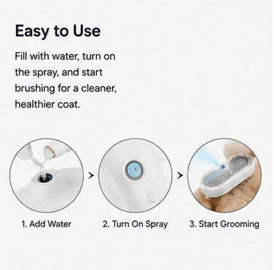 AUVORI™ Hydrating Grooming Brush