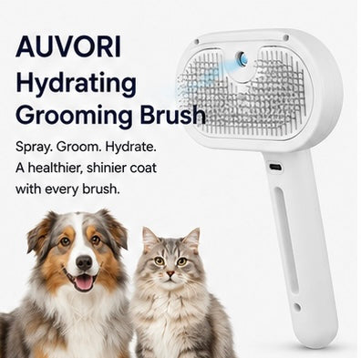 AUVORI™ Hydrating Grooming Brush