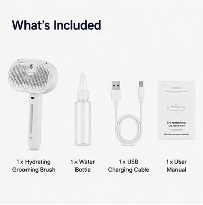 AUVORI™ Hydrating Grooming Brush
