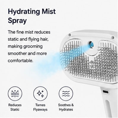 AUVORI™ Hydrating Grooming Brush