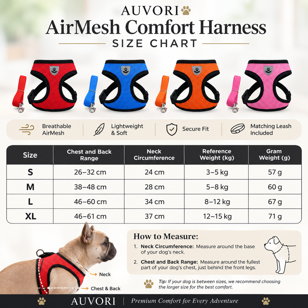 AUVORI™ AirMesh Comfort Harness