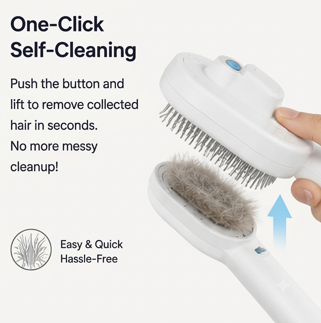 AUVORI™ Hydrating Grooming Brush