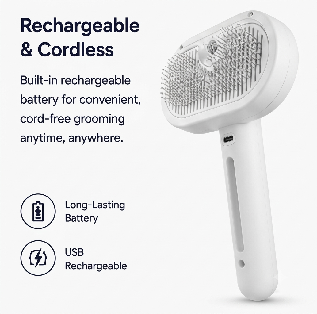 AUVORI™ Hydrating Grooming Brush